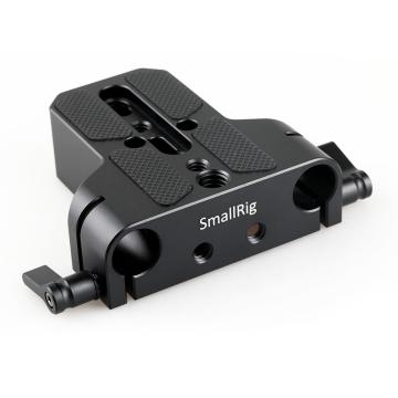 Placa de baza SmallRig Baseplate Dual 15mm Rod Clamp 1674