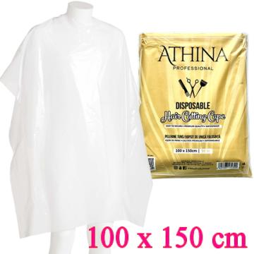 Pelerine albe 100 x 150cm frizerie/coafor set 50 buc de la Mezza Luna Srl