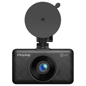DVR auto D200 2.5K Peiying Basic cu camera fata si spate de la Marco & Dora Impex Srl