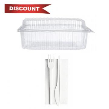 Caserole 750cc si 1 bax bio furculita + cutit de la Sanito Distribution Srl